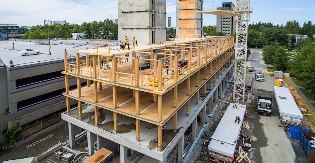 Città di Vancouver consente edifici in legno alti 12 piani